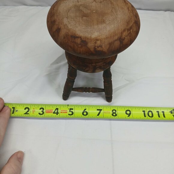 Vintage Doll Wooden Stool - Picture 5 of 12